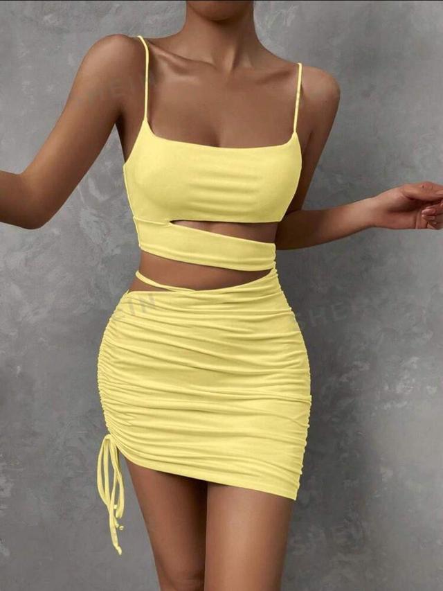 Women's Dress - Yellow - S on Productcaster.