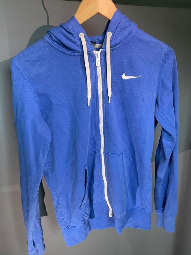 Nike Men's Hoodie - Blue - M on Productcaster.