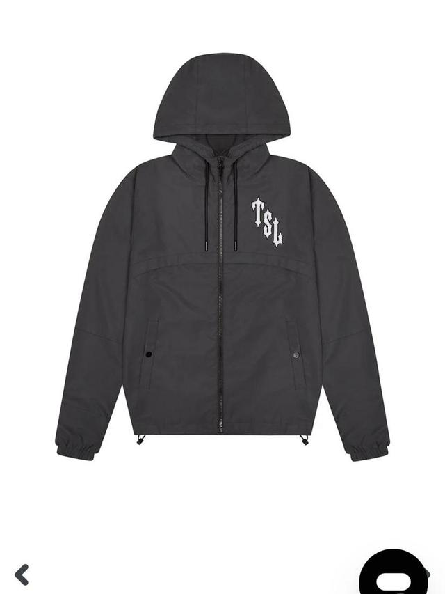 Trapstar Men's Raincoat - Black/Grey - M on Productcaster.