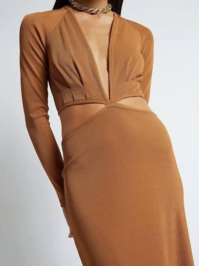 Christopher Esber Women's Dress - Tan - 10 on Productcaster.