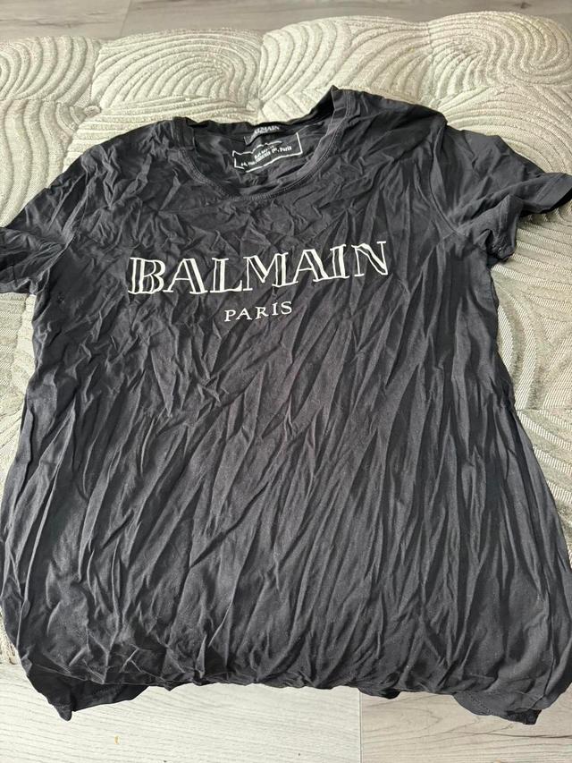 Balmain Men's T-shirt - Black - S on Productcaster.