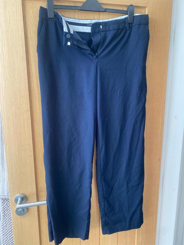 Next Women's Tailored trousers - Navy - UK 14 on Productcaster.