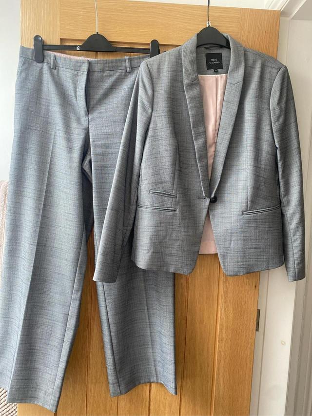 Next Women's Suit - Grey - 14 on Productcaster.