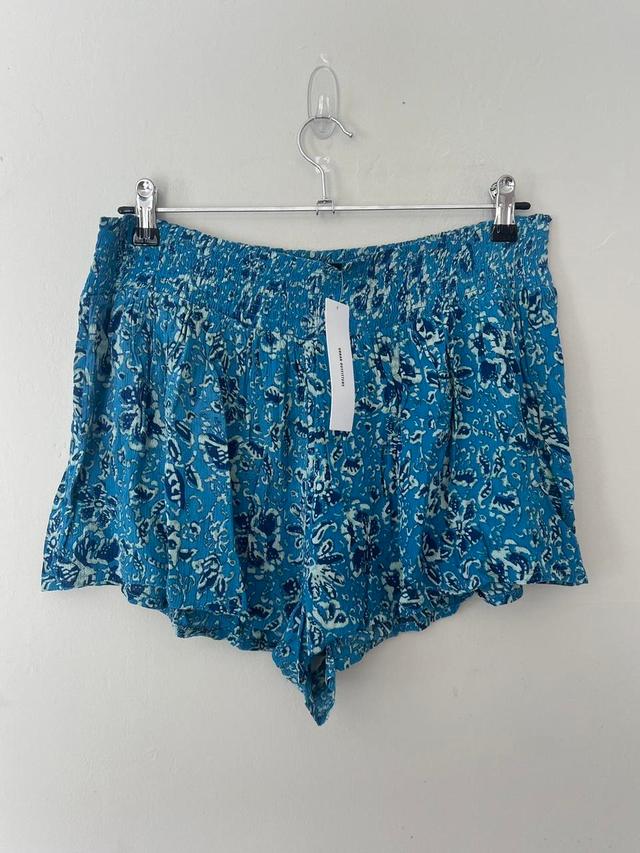 Urban Outfitters Women's Shorts - Blue - UK 14 on Productcaster.