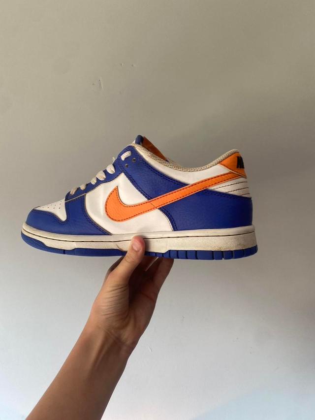 Nike Kids' Trainers - Blue/Orange - 5-5.5 on Productcaster.