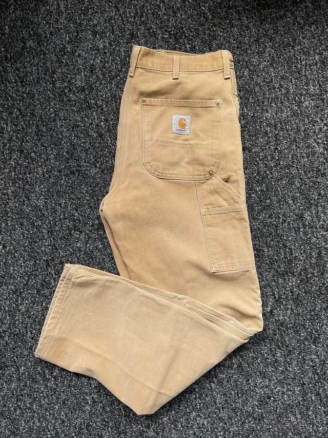 Carhartt Men's Jeans - Tan - L on Productcaster.