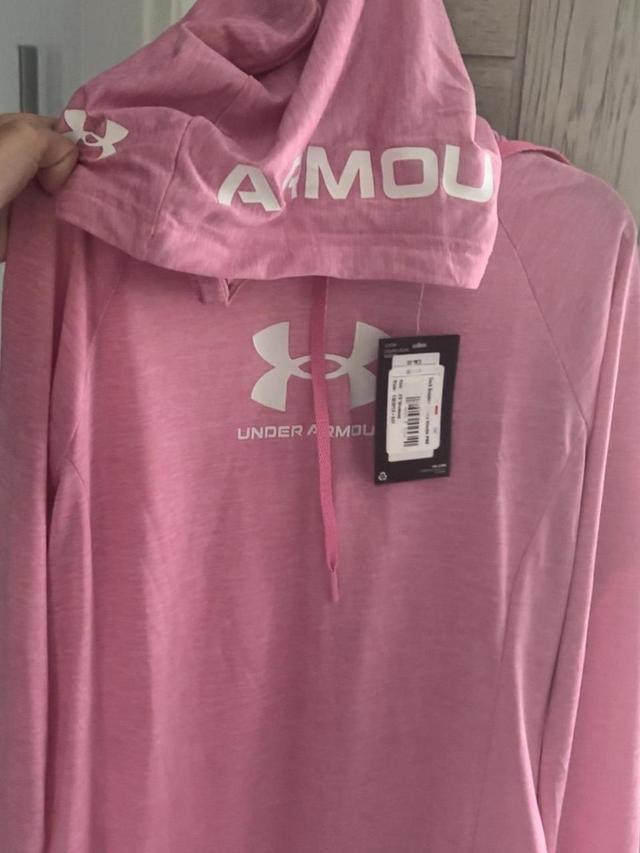 Under Armour Women's Hoodie - Pink - 6 on Productcaster.