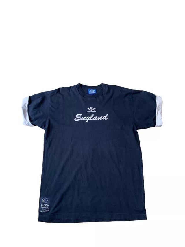 Umbro Men's T-shirt - Navy/Blue - L on Productcaster.