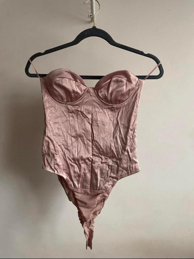 Zara Women's Bodysuit - Pink - 10 on Productcaster.