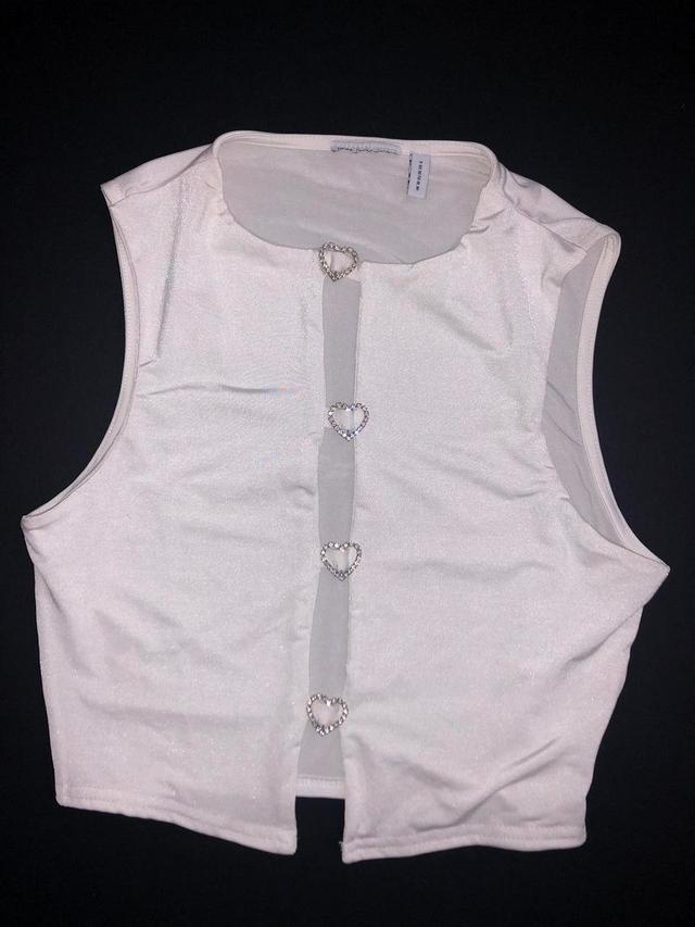 Women's Crop top - White - 10 on Productcaster.