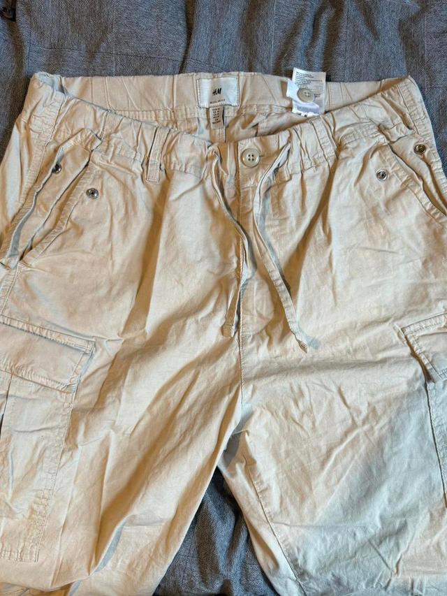 H&M Men's Trousers - Tan/Cream - M on Productcaster.