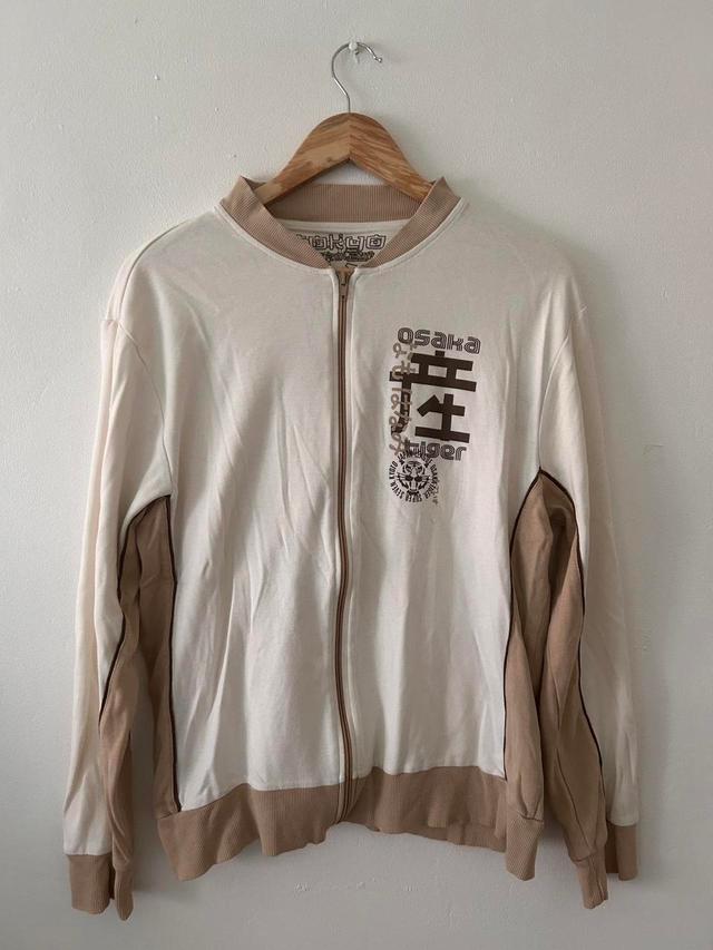 Men's Jumper - Cream/White - M on Productcaster.