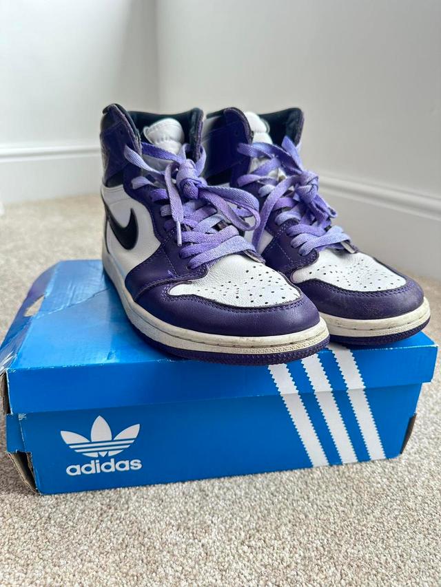 Jordan Women's Trainers - Purple/White - UK 6.5 on Productcaster.