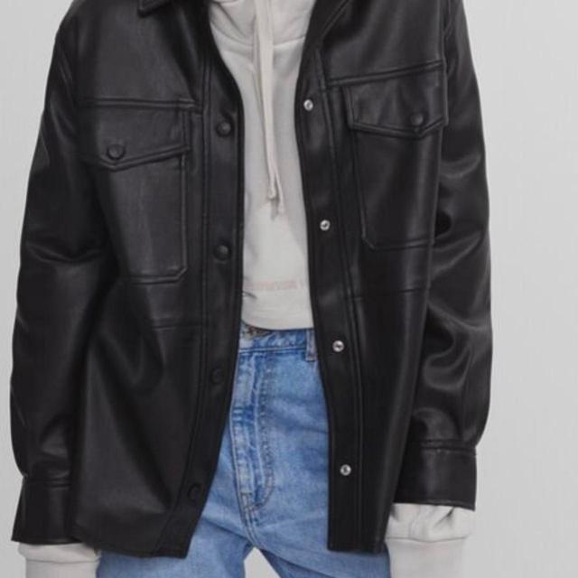 Bershka Women's Jacket - Black - S on Productcaster.