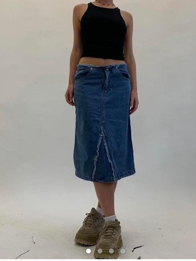 Women's Skirt - Blue - UK 8 on Productcaster.