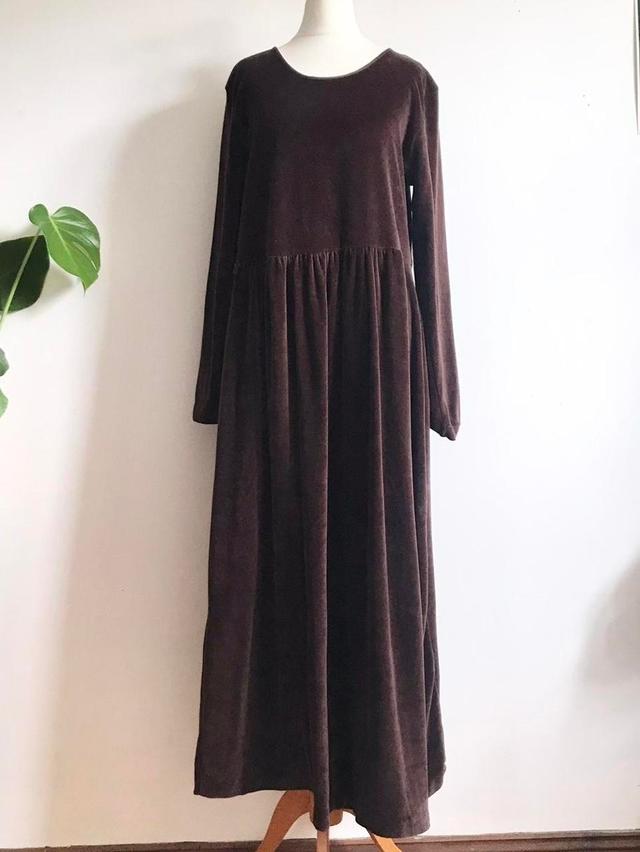 Preloved Women's Slip Dress - Brown - 14 on Productcaster.