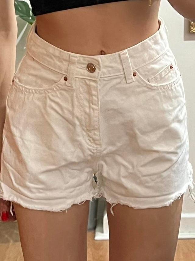 Women's Shorts - White - UK 4 on Productcaster.