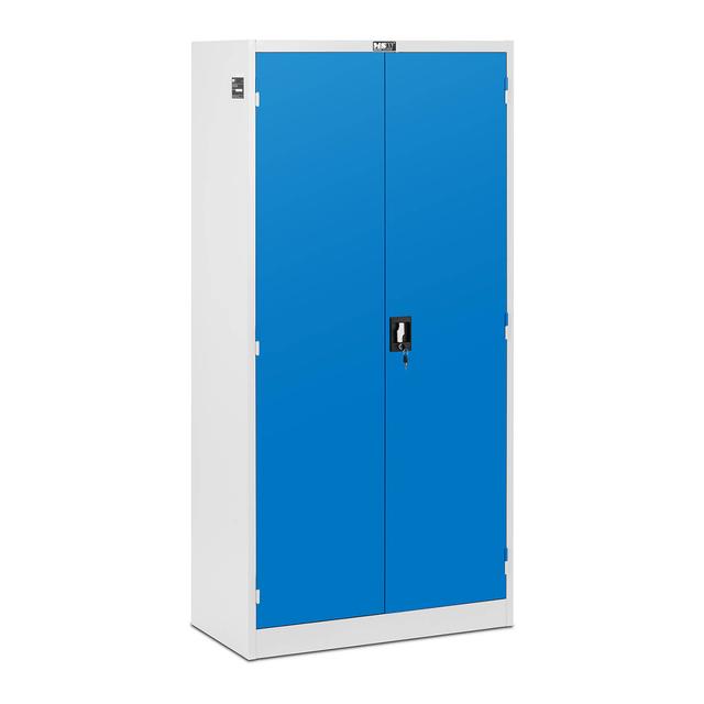 Tool Cabinet Pegboard Rear Panel and Pegboard Swing Doors 7 Drawers Lockable - Aluminium Tool Boxes by MSW on Productcaster.