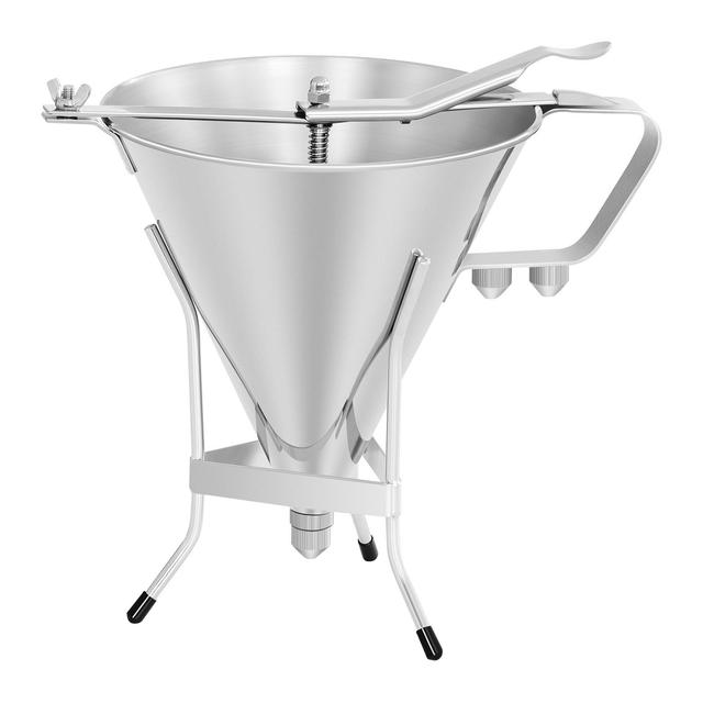 Piston Funnel 2 Litres With 3 Nozzles - by Royal Catering on Productcaster.