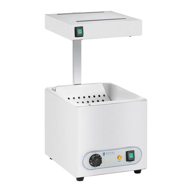 Udržovač hranolek s ohřívacím pultem 850 W GN 1/2 - Bufetové ohřívače Royal Catering on Productcaster.