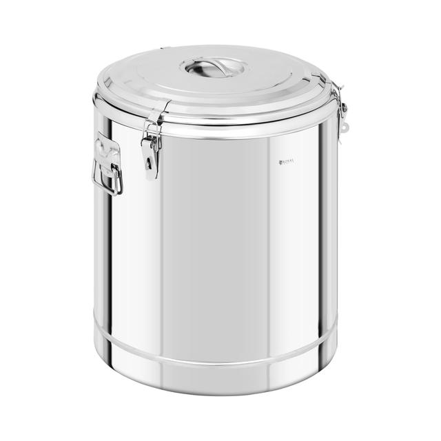 Thermobehälter Edelstahl 80 L - von Royal Catering on Productcaster.