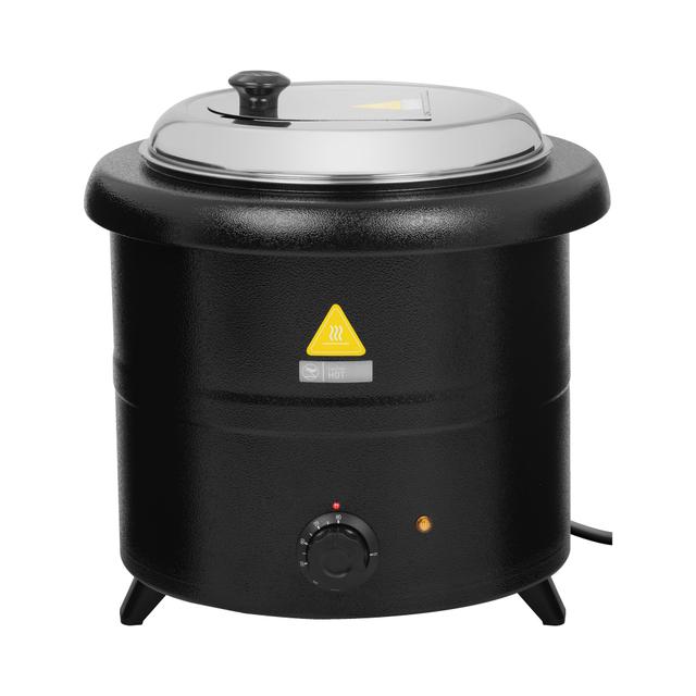 Elektromos leves melegen tartó- 13 L - 600 W - fekete | Royal Catering on Productcaster.