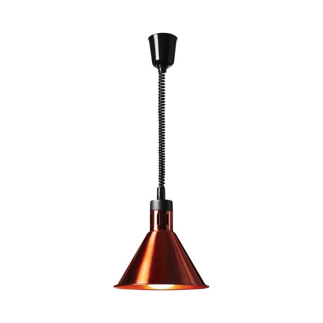 Heat Lamp Copper Look 27 x 27 x 31 cm Royal Catering Steel Height-adjustable - Heat Lamps by on Productcaster.