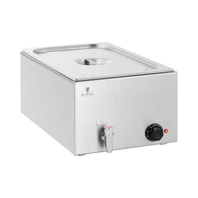 Bain-Marie - 600 W - 1. GN 1/1 - robinet de scurgere on Productcaster.