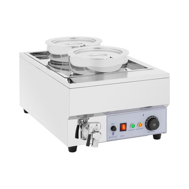 Bufet pentru Supe - 2 x 7 L - 1500 W - mat - Royal Catering on Productcaster.