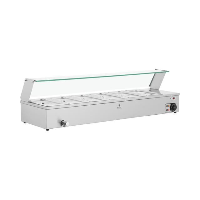 Bain marie - 6 GN 1/3 edény - Royal Catering on Productcaster.