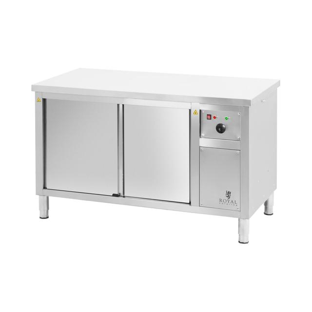 Tányérmelegítő - 140 x 70 x 85 cm - 30-tól 80 °C-ig - Royal Catering on Productcaster.