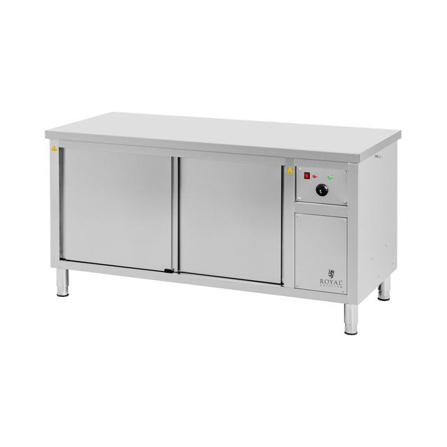 Încălzitor de farfurii - 160 x 70 x 85 cm - 30 până la 80 °C - Royal Catering on Productcaster.