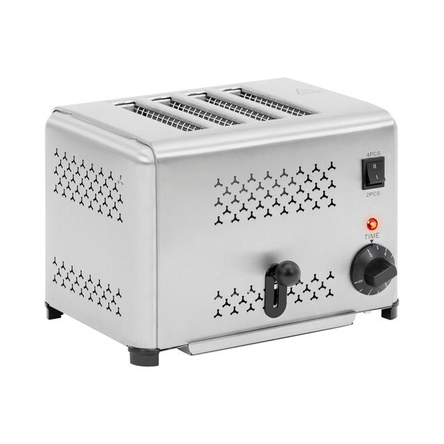 Toaster - 1800 W - 4 sloturi - Royal Catering on Productcaster.