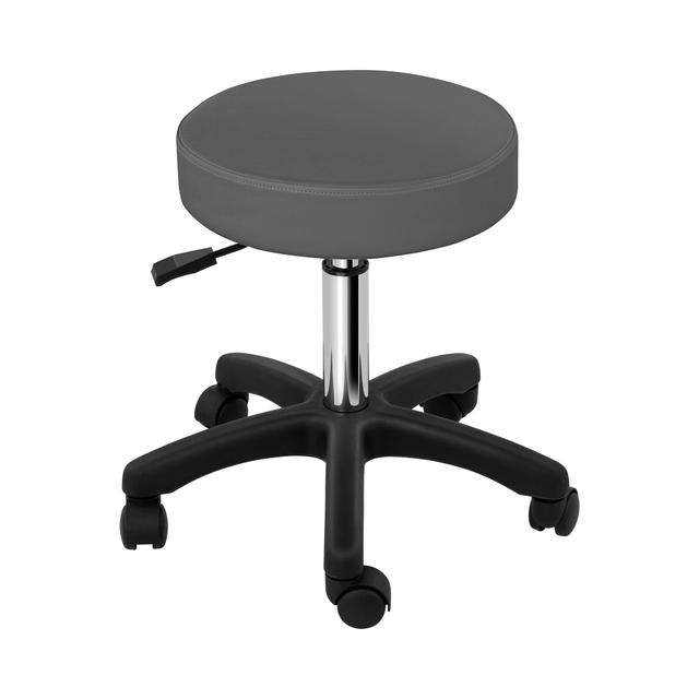 Work Stool 450 580 mm 150 kg Grey - Rolling Stool by Physa on Productcaster.