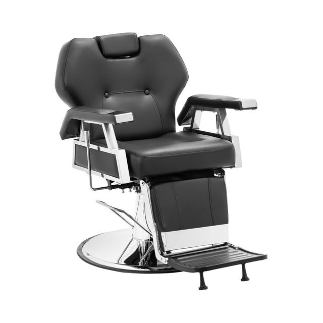 Scaun de salon cu suport pentru picioare - 59 - 69 cm - 150 kg - negru on Productcaster.