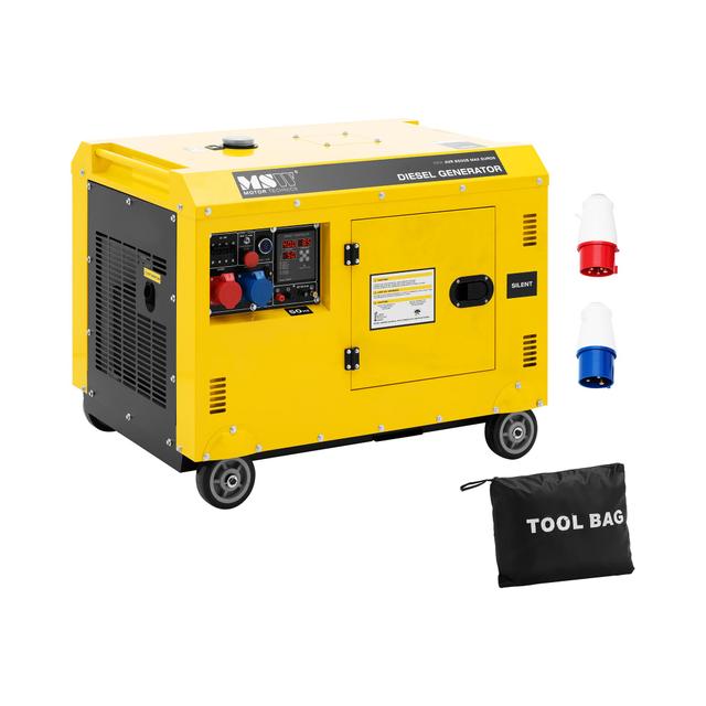 Aggregátor - 7220 / 8500 W - 30 l - 240/400 V - mobil - AVR - Euro 5 | MSW on Productcaster.