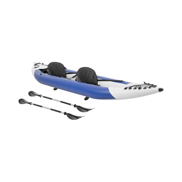 Inflatable Kayak Two-seater Complete set With Paddle, Seat and Accessories - Kayaks by MSW on Productcaster.