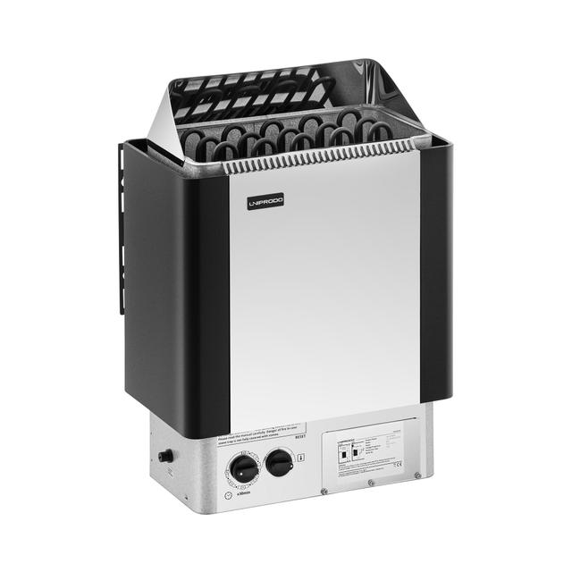 Szauna kályha - 8 kW - 30 - 110 °C - vezérlőegységgel | Uniprodo on Productcaster.