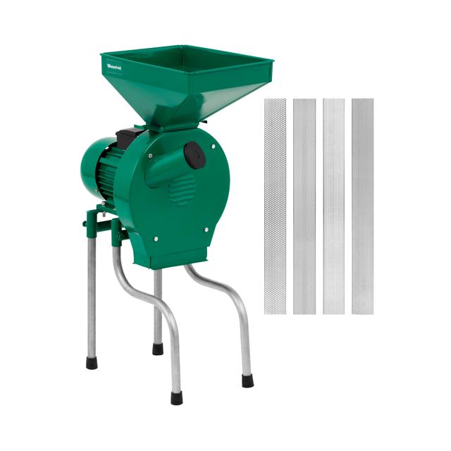 Darálógép házzal - 1100 W - 250 kg/óra - 4 szitaméret | Wiesenfield on Productcaster.