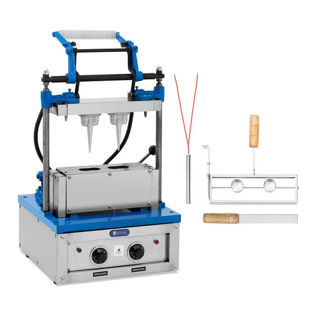 Παρασκευαστής κώνων βάφλας - 100 - 120 βάφλες/h - 74 x 124 mm - Royal Catering on Productcaster.