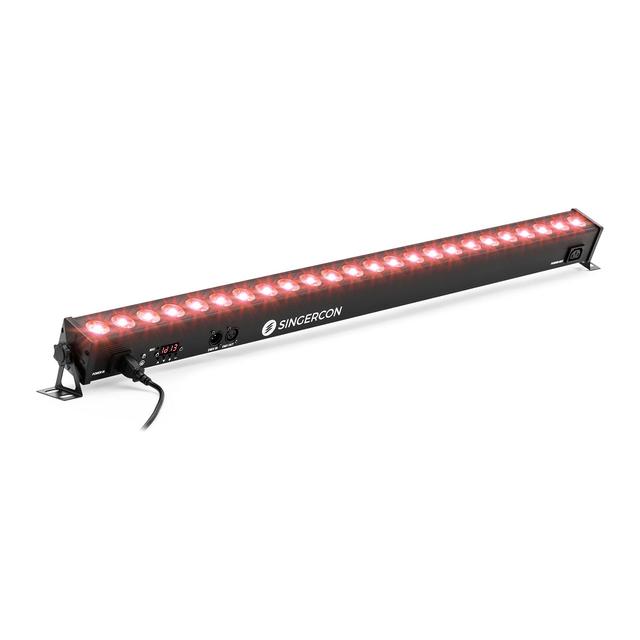 Φώτα πλυντηρίου τοίχου - 24 x 4 W (RGB / LED 4 σε 1) - 80 Δ | Singercon on Productcaster.