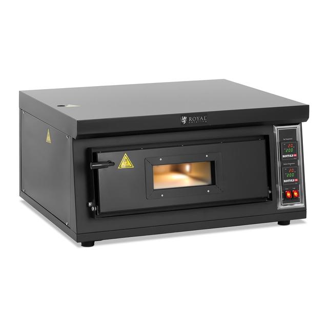 Pizzasütő kemence - 1 kamrás - 4200 W - Ø 58 cm - Royal Catering on Productcaster.