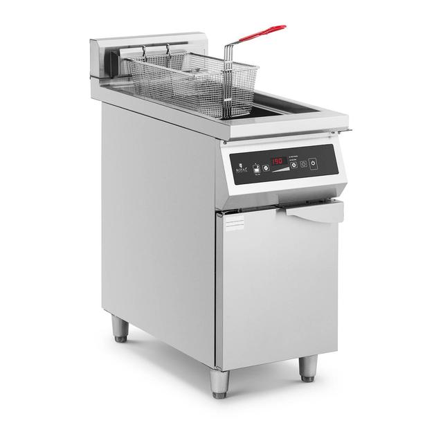 Indukciós fritőz - 30 l - 60–190 °C - Royal Catering on Productcaster.