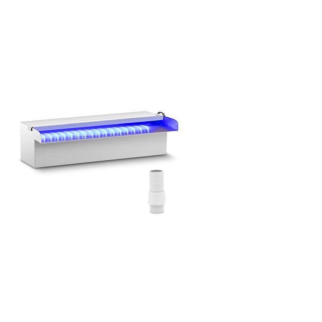 Medence szökőkút - 30 cm - LED világítás - kék/fehér | Uniprodo on Productcaster.