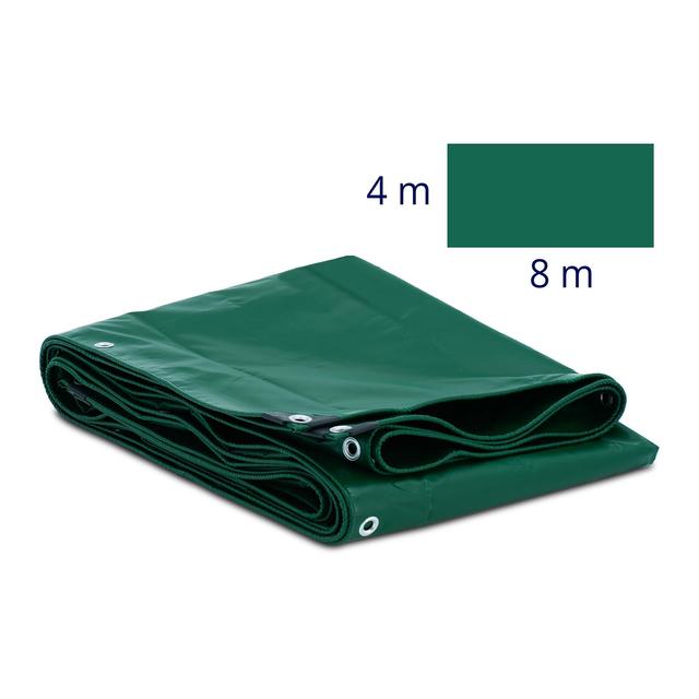 Takaróponyva - fűzőlyukakkal - 800 x 400 cm - PVC - 650 g/m² | Wiesenfield on Productcaster.