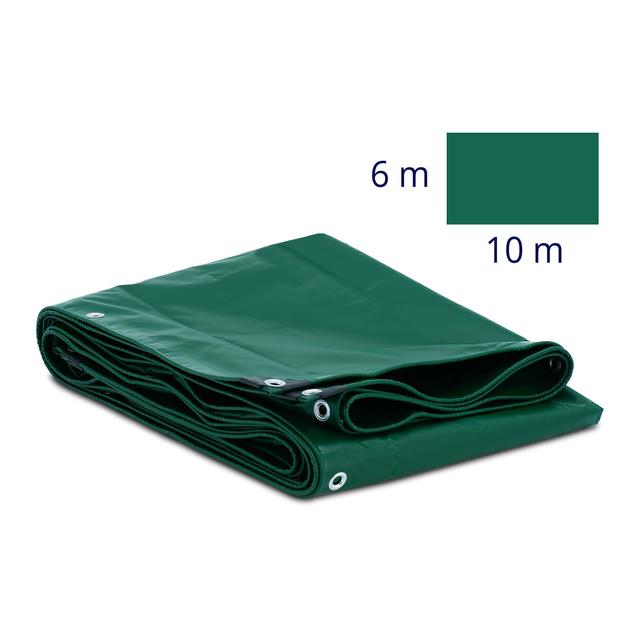 Takaróponyva - fűzőlyukakkal - 1000 x 600 cm - PVC - 650 g/m² | Wiesenfield on Productcaster.