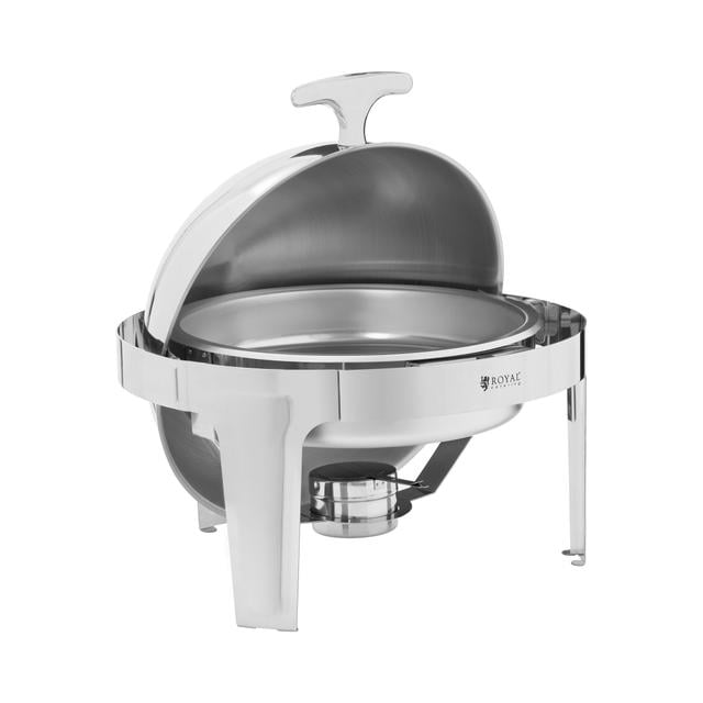 Chafing dish okrúhly 8 l 1 horák - Royal Catering on Productcaster.