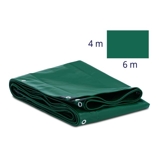 Tarpaulin - cu ochiuri - 600 x {{netto_lățime}} cm - PVC - 650 g/m² on Productcaster.