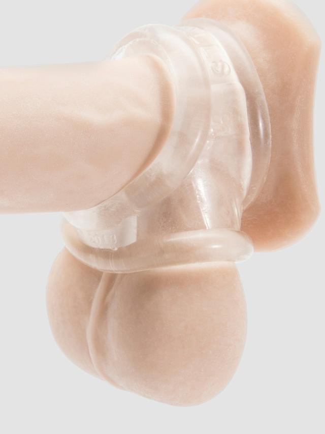 Oxballs Atomic Jock Stretchy Cock and Ball Sleeve - Clear on Productcaster.