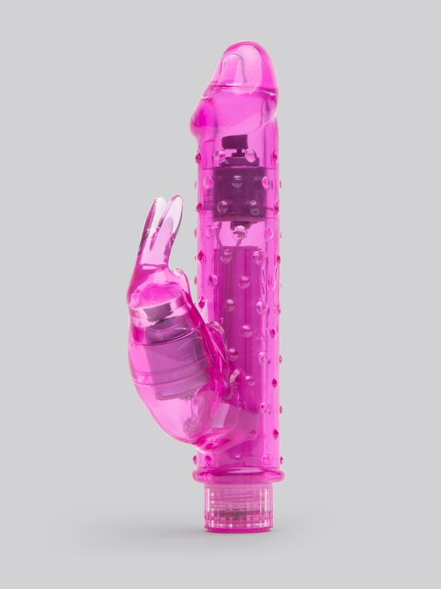 BASICS Textured Rabbit Vibrator - Pink on Productcaster.